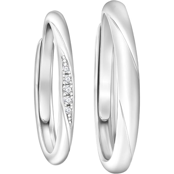 Amazon | JUDYの秘密＜愛の言葉＞ペアリング 純銀製指輪 2個セット