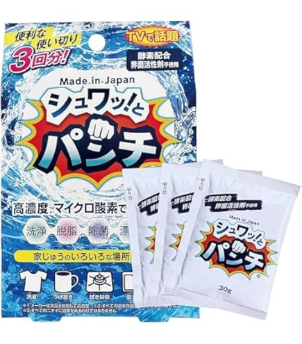 Amazon.co.jp: シュワッとパンチ お試し 30g × 3袋 + マ―ナ 100