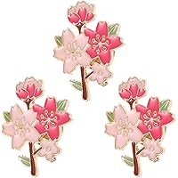Amazon.co.jp: 桜 ピンバッジ 桜の花びらをデザインしたピンズ サイズ