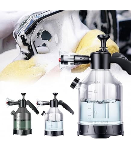 Amazon.co.jp: 洗車スプレーボトル 2L/2.5L 発泡スプレー 蓄圧式