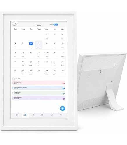 10.1インチスマートデジタルカレンダー プランナーHDタッチスクリーン Amazon.co.jp: Sxhlseller スマートデジタルカレンダー10.1インチHD