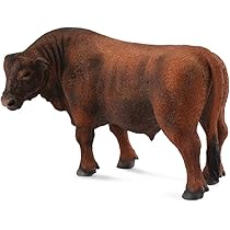 Amazon.co.jp: CollectA Red Angus Bull by CollectA : おもちゃ 