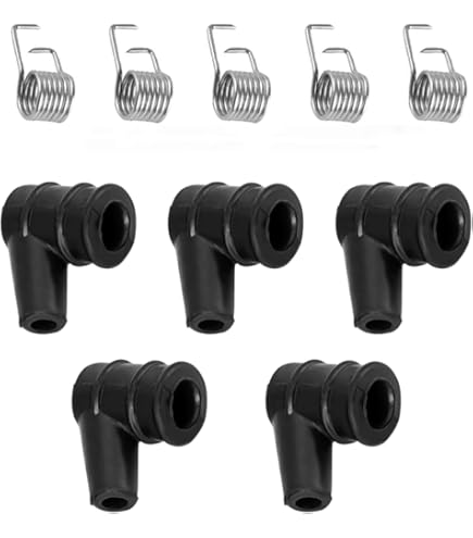 Amazon | Parts Unlimited スパークプラグ キャップ 黒 (2個入り