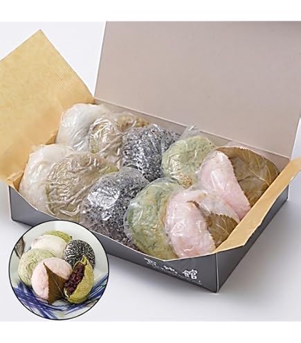 Amazon | 宮地館 松ヶ枝餅バラエティーセット 10個入×2箱(各4個入り