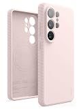 【elago】 Galaxy S26 Ultra 対応 ケース シリコン 耐衝撃 MagSafe 対応 頑丈 手滑り防止 スマホケース [ GalaxyS26Ultra ギャラクシーS26 Ultra SM-S948Q SC-53G SCG37 対応 ] Magnetic Ridge Silicone Case ラブリーピンク