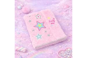 【キュティブック】シール帳 シール手帳 かわいいが詰まった他にはない夢のシール帳 (ふわもこスター, Mサイズ)