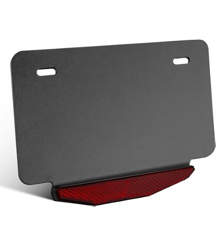 Amazon | ポッシュ(POSH) ナンバープレートホルダー 中型/大型二輪用