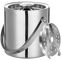 Amazon｜アイスペール 溶けない 二重構造 アイスバケツ 氷が溶け