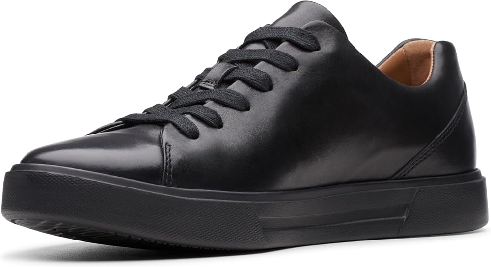 Clarks メンズ アンコスタレース 軽量 歩きやすいスニーカー 本革