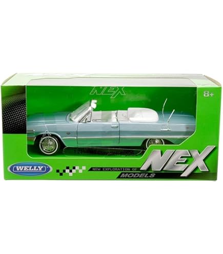Amazon | 1:64 Greenlight MIJO Lowriders 1964 Chevy Impala ss BK