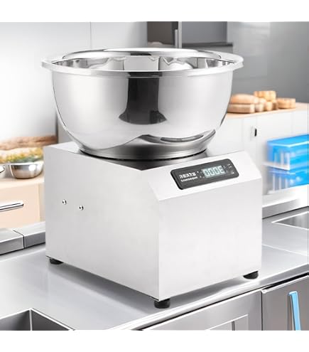 Amazon | スパイラル生地ミキサー 2スピード生地混練機 21クォート