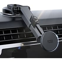 Amazon.co.jp: YOSH マグネット式車載ホルダー 真空粘着吸盤 水洗い