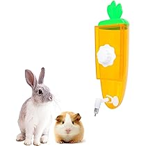 Amazon | うさぎ 水飲み器 500ml にんじんの型 22×7.5cm