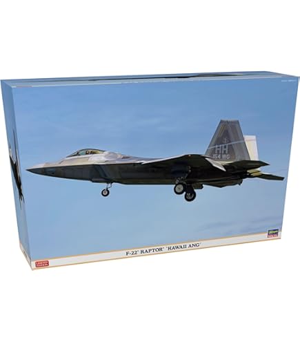 Amazon | ハセガワ 1/48 アメリカ空軍 F-22 ラプター ブルーノーズ