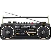 ORION(オリオン) ステレオラジオカセット Bluetooth機能搭載 USB SD MP3 FM/AM ブラック SCR-B3A BK ドウシシャ (ブラック)