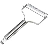貝印(Kai Corporation) キャベツ 千切り 簡単にできる 斜め刃 ステンレス ワイド ピーラー 皮むき器 食洗機 対応 KAI KITCHEN シルバー 日本製 DH8169