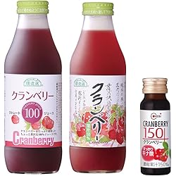 Amazon.co.jp: 【無添加】順造選 クランベリー100 500ml×3本セット