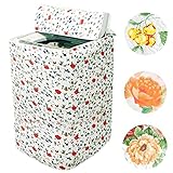 過大評価防水洗濯機ジッパー式トップ ダスト カバー保護さ れ た ガード a-タイプ 55 ×58 × 87センチ色ランダム パターン