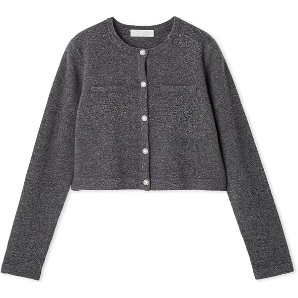 Amazon | [セルフォード] ケーブルニットファーカーデ CWND244081