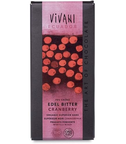 Amazon | ViVANI ｵｰｶﾞﾆｯｸ ﾀﾞｰｸﾁｮｺﾚｰﾄ75％×5個 JAN：4044889002713