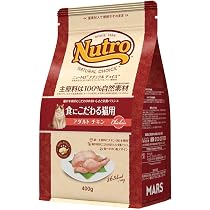 Amazon.co.jp: Nutro シュプレモ 成猫用 白身魚&チキン 400g