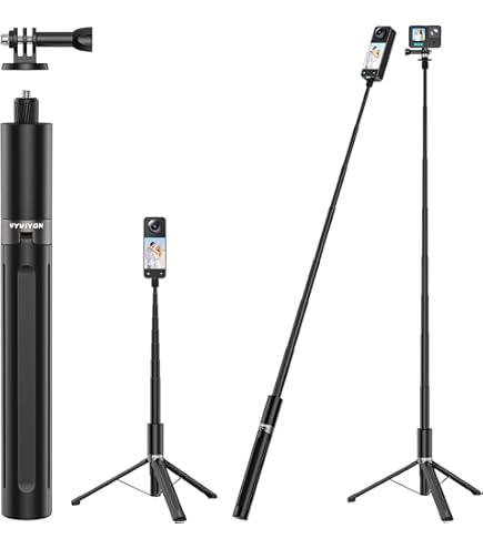 Amazon | Insta360 X5/X4用 136cm 自撮り棒 三脚 + レンズキャップ