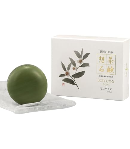 Amazon | 悠香のお茶せっけん 茶のしずく 60g | 茶のしずく | 洗顔