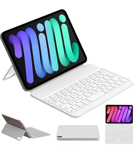 マジックキーボードiPad mini 6/7用 ホワイト iPad mini6•7 / 8.3インチMagicSmart Keyboard Amazon.co.jp