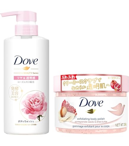 Amazon | Dove(ダヴ) キンモクセイ クリーミースクラブ ボディ 2個