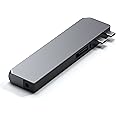 Satechi USB-C Proハブ Max 8in2 (スペースグレイ) USB4 USB-A/Cデータ イーサネット SD 音声ジャック (MacBookPro Air M1 M2対応)