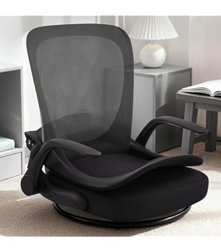 Amazon｜座椅子 回転座椅子 360度回転 人間工学 疲れない デスクチェア