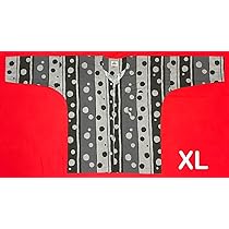 Amazon.co.jp: 040 岡山 桃太郎 鯉口シャツ サイズ XL（特大）綿