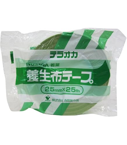 Amazon.co.jp: スリオンテック No.3372 布養生テープ 25×25 ライト