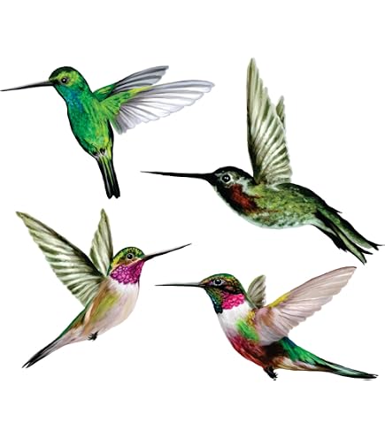 GORGECRAFT Mandala Window Clings - 4 Styles, 6.3x6.3 Inch Static Stickers, Bird Deterrent & Home Decor - View #7
