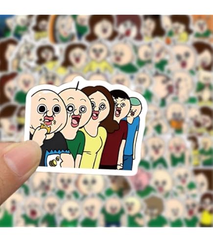 Amazon.co.jp: パンパンくんの日常[ステッカー]ダイカットステッカー