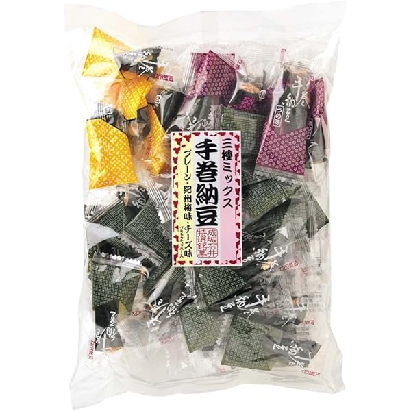 Amazon.co.jp: Seijo Ishii Hand-Rolled Natto Mix 3 Types 5.3