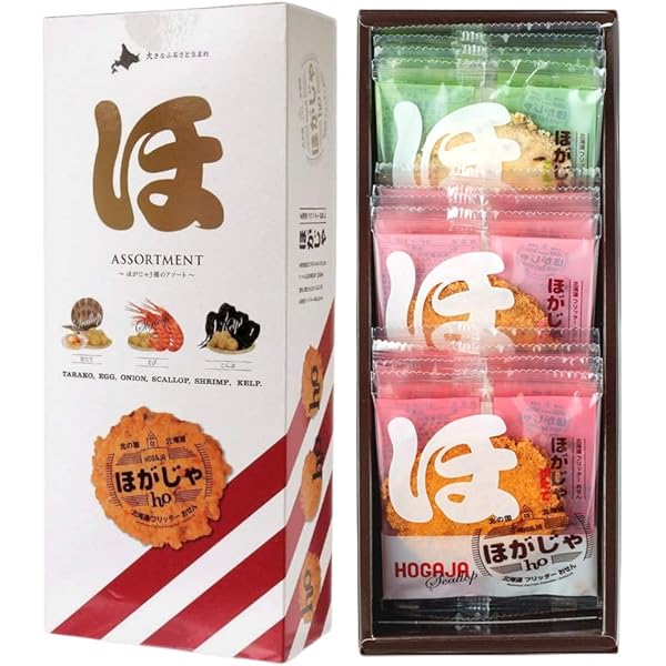 Amazon.co.jp: 北海道フリッターおせん ほがじゃ 昆布 16枚（2枚