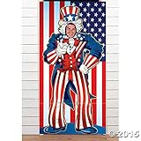 UNCLE SAM PHOTO DOOR BANNER by Fun Express [並行輸入品]