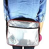 ECShopOne エンジニアバッグ 帯電防止 ショルダーバッグ 透明 クリア クリーンルーム 持ち込み
