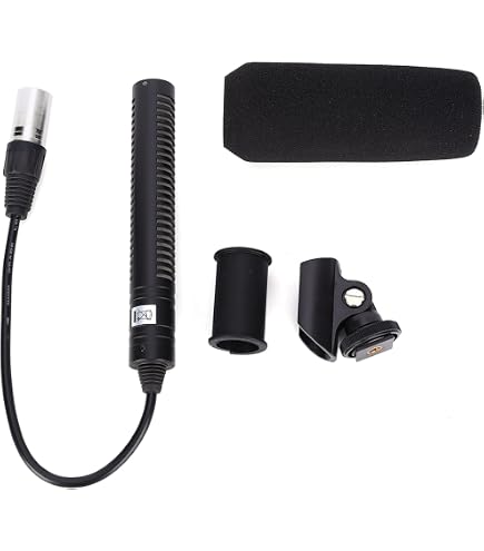 Amazon | Sennheiser MKE 600 ショットガンマイク XLRケーブル付き