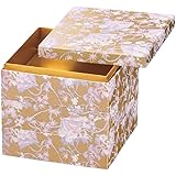 J-kitchens 重箱 3段 8.5寸 友禅和 紙 お重箱 金舞扇 25.5cm x 25.5cm x 18cm 日本製