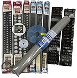 Bathtub to Shower Conversion Kit with Pan Liner & Square Drain SSCK-701D ULTRA 'GOOF PROOF SHOWER' [