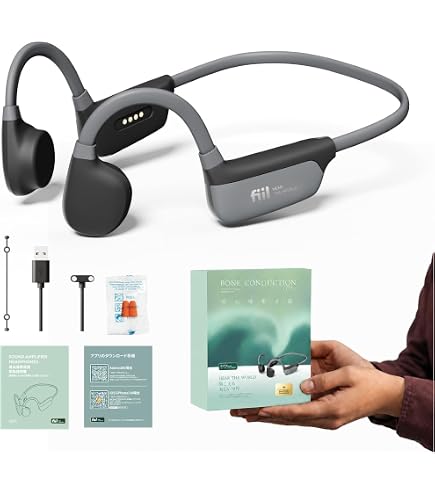 Amazon.co.jp: 骨伝導イヤホン 集音器 こつでんどう イヤホンマイク