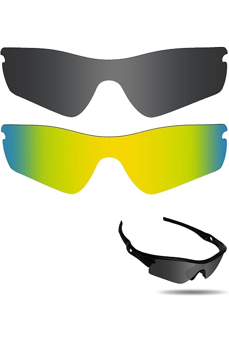 Amazon.co.jp: 【2 pairs packed】 剥がれ防止 Oakley Radar Path交換 