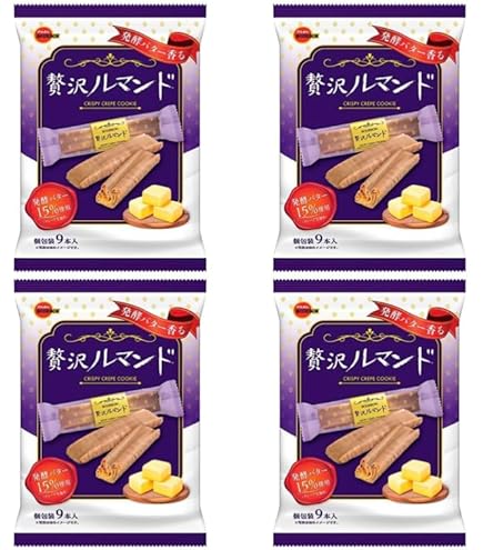 Amazon.co.jp: ブルボン 贅沢ルマンド 9本×12袋 公式 : 食品・飲料・お酒