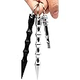 Riao-Tech ２個セット 護身クボタン 女性 護身棒 タクティカルペン キーホルダー 防犯 痴漢対策 エスケープ 武器 護身グッズ 軽量
