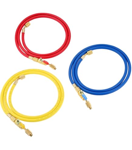 R-410A 冷媒と接続ホースセット Amazon.co.jp: leechatwin R410A R32 R134a 自動車用 エアコン