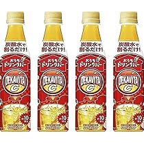Amazon.co.jp: 【デカビタC4本セット】【炭酸水と割って飲む】 おうち