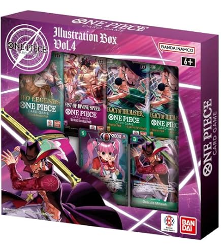 bandai trading card games one piece illustration box volume 2 North America Exclusive] Illustration Box Vol.2  PRODUCTSONE PIECE CARD  GAME