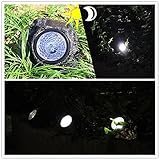 RaiFu LEDライト ソーラーパワー 装飾 樹脂 ストーン スポットライト 屋外防水 4 LED 風景ランプ